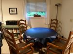 Dining room table will open to seat 6 